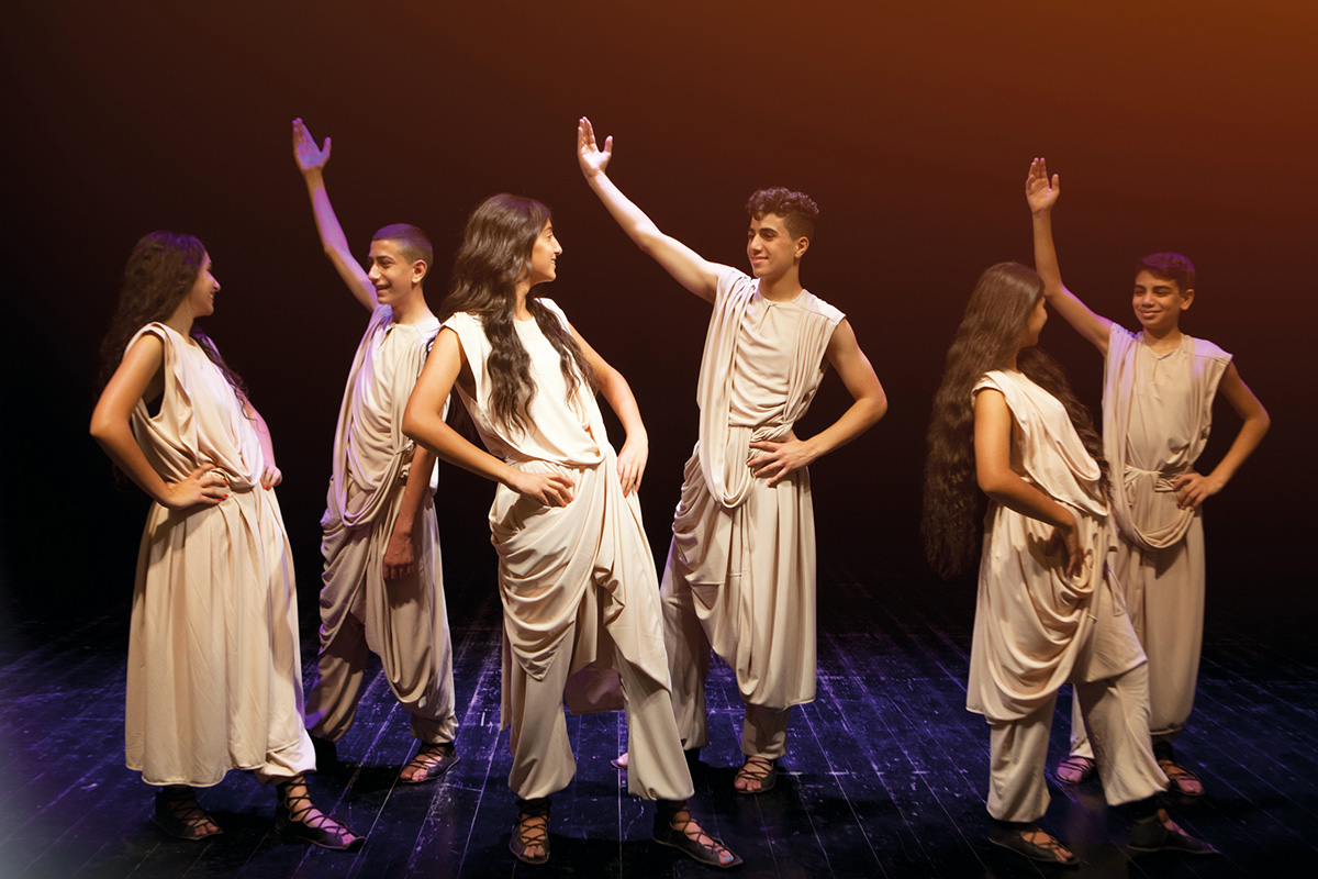 Tanz-Theater des palästinensischen Ensembles