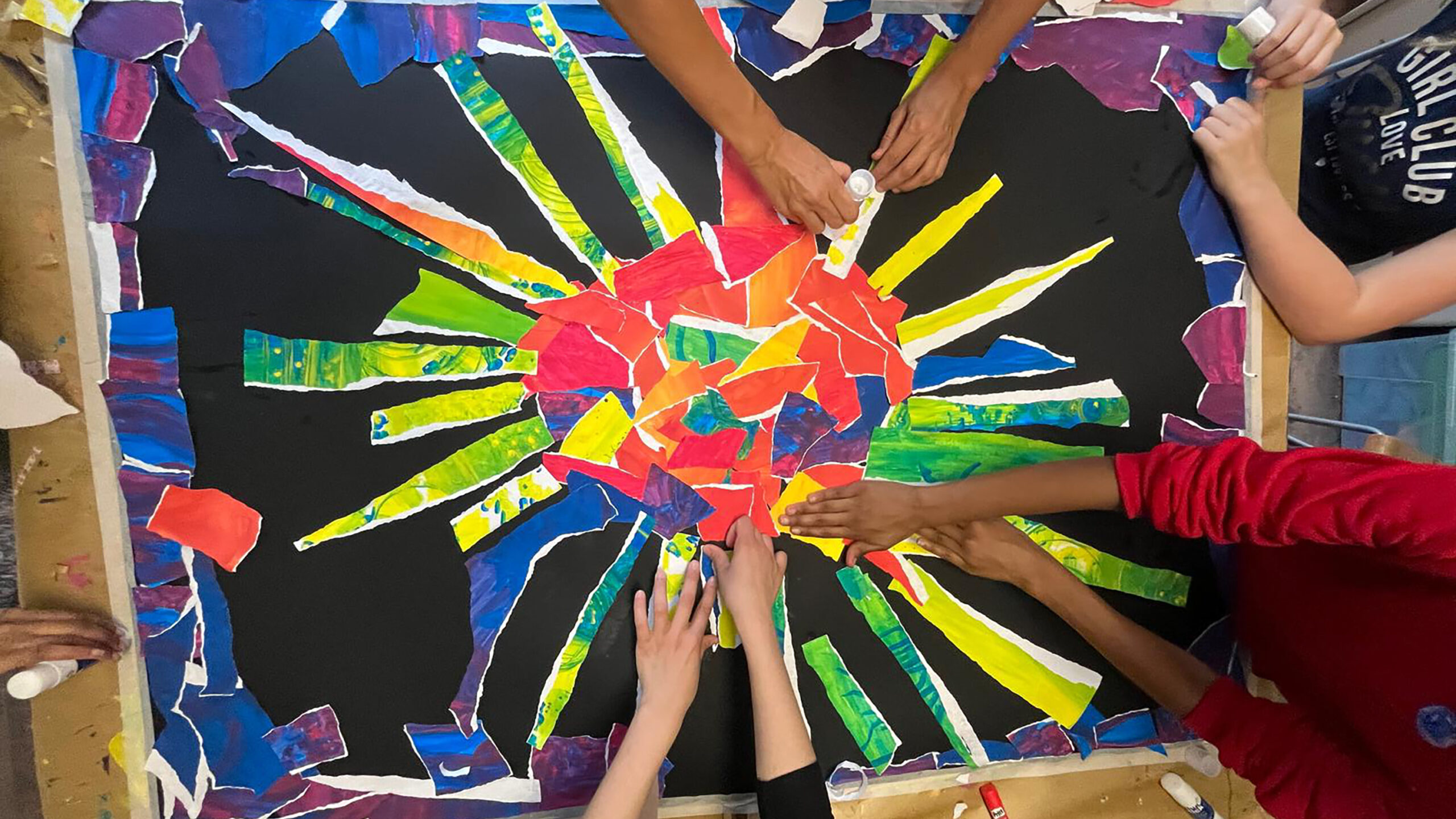 Sonnencollage Mädelswoche