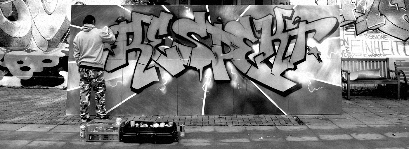 Graffiti im Krea-Jugendclub